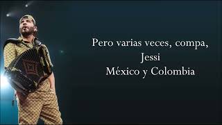 ANEXO Letra JESSI URIBE ft DAREYES DE LA SIERRA [upl. by Coucher]