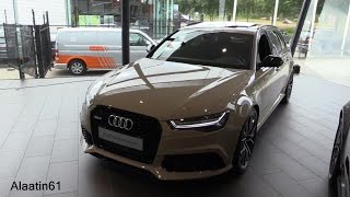 2017 Audi RS6 Performance Start Up In Depth Review Interior Exterior [upl. by Yllitnahc]