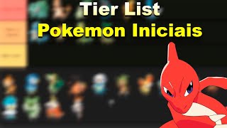 TIER LIST MELHORES POKEMON INICIAIS MINHA OPINIÃO [upl. by Fenella]