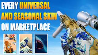 Every Universal And Seasonal Weapon Skin On R6 Marketplace Y9S2 [upl. by Yliram]