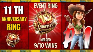 GOVERNOR OF POKER 3  11th ANNAVERSARY RINGS [upl. by Nilra]