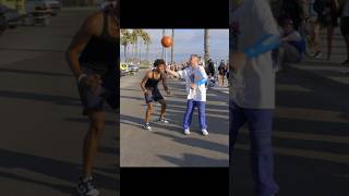 Professor SABOTAGES Ankles at Los Angeles Beach [upl. by Moersch]