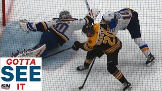 GOTTA SEE IT Jordan Binnington Outdoes Himself With Kick Save Robbery On Nordstrom [upl. by Reniti457]