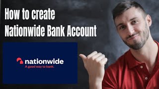 How to open a Nationwide Bank Account Online in the a UK  How to open a bank account as a students [upl. by Keele437]