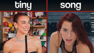 DUA LIPA  TINY DESK CONCERT VS SONGS 🎤 [upl. by Fiann936]