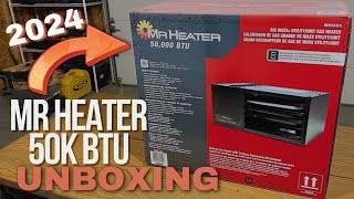 Mr Heater 50000 BTU Unboxing and walk around [upl. by Aikemot289]