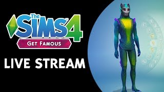 The Sims 4 Get Famous Acting amp CAS Live Stream October 26th 2018 [upl. by Alimac]