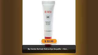 My Clarins Refresh Rollon Eye Depuffer 15ml05oz [upl. by Elsbeth652]