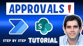 How to build Power Automate Approval Workflows for SharePoint  Step by Step Tutorial [upl. by Humpage128]