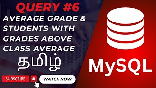 Calculate Average Grade Per Student amp Filter Above Class Average in SQL  Tutorial [upl. by Lerrad]