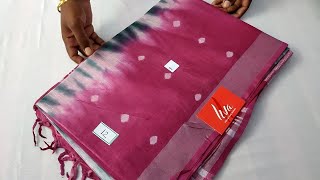 LINEN MULMUL SAREES COLLECTION9422 Morning videoevergreen latest trending [upl. by Ysak73]