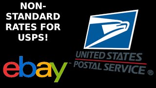 The new USPS surcharges  How eBay will handle the new USPS non standard rates [upl. by Enitsenrae]