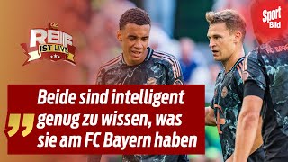 FC Bayern will Rentenverträge für Jamal Musiala amp Joshua Kimmich  Reif ist Live [upl. by Dnomrej]