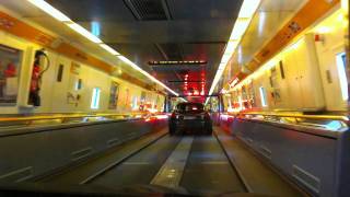 Boarding the Channel Tunnel train [upl. by Hardigg]