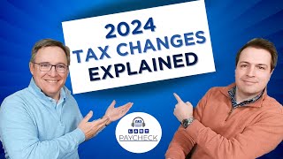 Tax Changes for 2024 A Look at the Numbers  Ep 33 [upl. by Noy470]