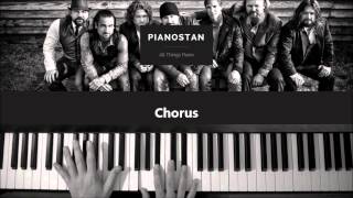 How To Play Colder Weather Zac Brown Band Piano Tutorial Lesson  Como Tocar Piano [upl. by Lezned]