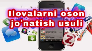 Ilovalarni telefondan telefonga oson oʻtqazish usuli [upl. by Epner]