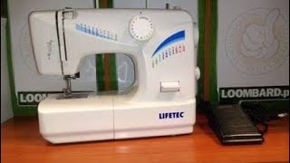 sewing machine lifetec lt 10964 [upl. by Eelnodnarb672]