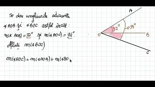 unghiuri adiacente clasa a 6 a  geometrie [upl. by Ramalahs597]