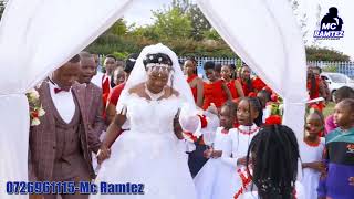 BEST KAMBAWILBERFORCE MUSYOKAWEDDING BRIDEampGROOM RECEPTION ENTRANCE [upl. by Yellat]