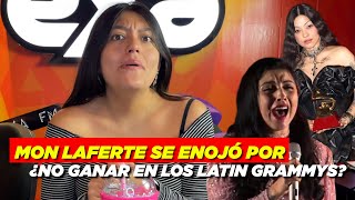 ¿Mon Laferte se ENOJA por NO GANAR en los LATIN GRAMMYS [upl. by Yetta]