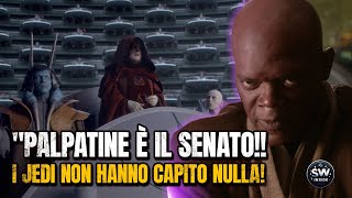 30 quotPALPATINE E IL SENATO I JEDI NON HANNO CAPITO NULLAquot [upl. by Atnomed]