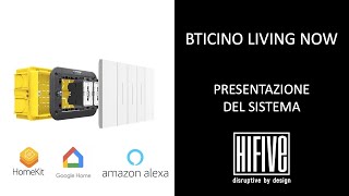 BTicino Living Now  Presentazione del sistema [upl. by Giustina]