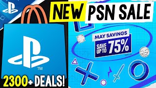 MASSIVE NEW PSN SALE PlayStation MAY SAVINGS SALE 2024  2300 Deals NEW PlayStation Game Deals [upl. by Burne]