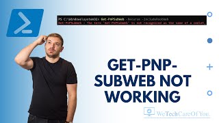 SharePoint PowerShell  The term GetPnPSubWeb is not recognized [upl. by Silverts]