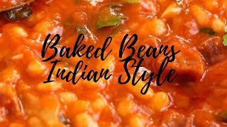 Baked Beans Indian Style  Butter Masala Baked Beans [upl. by Cul647]