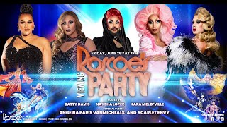 Angeria amp Scarlet  Roscoes RuPauls Drag Race All Stars 9 Viewing Party [upl. by Llemar541]