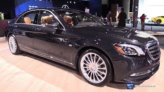 2019 Mercedes Benz S Class S 560 Concours S  Exterior Interior Walkaround  2018 LA Auto Show [upl. by Hal]