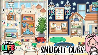 SNUGGLE CUBS FURNITURE PACK HOUSE MAKEOVER😍✨  TOCA LIFE WORLD  Hopie Eulatriz [upl. by Haras548]