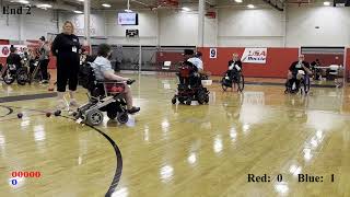 2024 USA Boccia BC5 Pairs National Final [upl. by Hgeilyak]