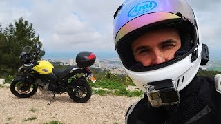 Suzuki VStrom 650 Ride and Review in Israel [upl. by Araz]