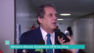 PLOA Ministro discute orçamento para 2019 na próxima terçafeira – 081118 [upl. by Nhguavad]