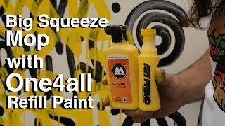 ArtPrimocom presents Big Squeeze Mop with One4All refill paint [upl. by Romney]