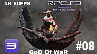 God Of War 2 Gameplay RPCS3 4k 60fps Pc  god of war 2 high graphics Gameplay  godofwar2 gaming [upl. by Saudra]