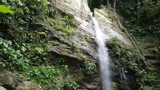 Trinidad Nature Video 4k Madamas Double River waterfall  2017 [upl. by Bender]