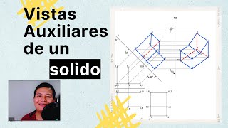 GEOMETRIA DESCRIPTIVA VISITAS AUXILIARES DE UN SOLIDO [upl. by Bivins]