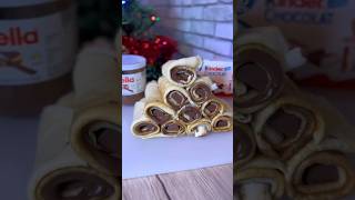 Crêpes au Kinder🍫￼ shortswithzita [upl. by Esiocnarf]