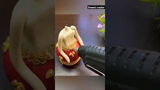 Doll making  dol holding diya diy  homedecor Pooja craft dreams creator [upl. by Esme751]