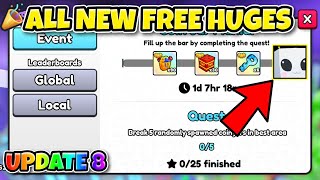 New FREE EASY HUGES in Pet Simulator 99 Update 8 [upl. by Dulci237]