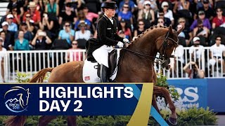 Dressage gold for Germany Eventing Dressage gets underway  Day 2  FEI World Equestrian Games 2018 [upl. by Anna-Diana]