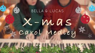 🎅🏻🎄Carol Medley🎅🏻🎄  4hands piano [upl. by Egiedan]