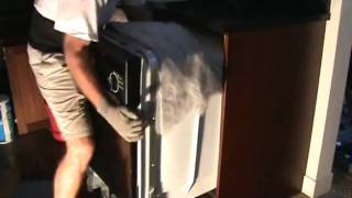 How to remove a dishwasher made easy [upl. by Drofnil927]