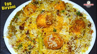 बॉईल अंडे की चटाकेदार टिक्का बिरयानी Egg Biryani Recipe  Ande ki Boil Tikka Biryani by Smiley Food [upl. by Nissie36]