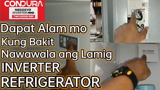 CONDURA NEGOSYO INVERTER  Dapat Alam mo Kung Bakit Nawawala ang Lamig ng INVERTER REFRIGERATOR [upl. by Lenuahs]