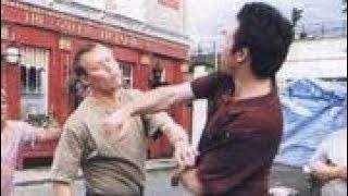 EastEnders  Trevor Morgan Punches Garry Hobbs 31st August 2001 [upl. by Ahseile]