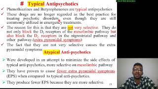 14 Medicinal Chemistry of Typical amp Atypical Antipsychotics  Antiepileptics شرح بالعربي [upl. by Falzetta448]